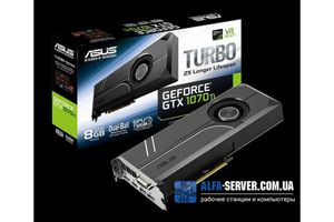 Обзор видеокарты ASUS Turbo GeForce GTX 1070 Ti фото