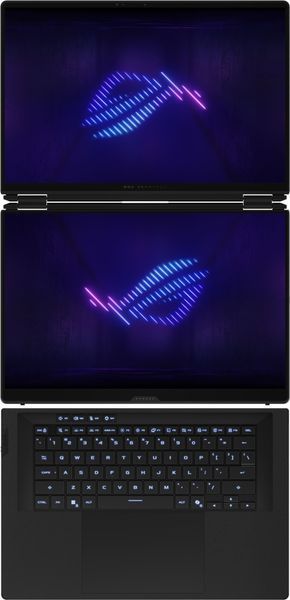Ноутбук Asus ROG Zephyrus Duo GX651AX-SR100X (90NR0NT2-M004C0) Stellar Grey 119545 фото