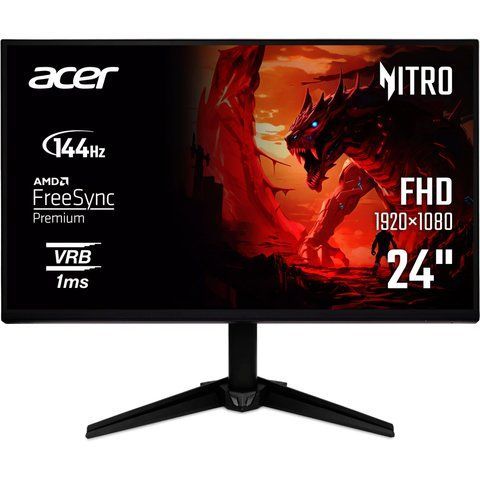 Монітор Acer 23.8" QG241YP6bmipx (UM.QQ1EE.601) IPS Black 144Hz 101332 фото