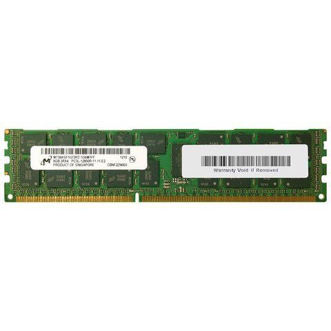Серверна оперативна пам'ять Micron 8Gb DDR3-1600 PC3L-12800R RDIMM ECC Registered (MT36KSF1G72PZ-1G6) 300099 фото