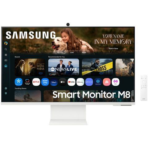 Монітор Samsung 32" Smart M8 (LS32FM803UZXUA) VA White 100766 фото