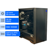 Робоча станція ALFA Server (до 16 камер) / Intel Core i7-12700KF / RAM 32GB / SSD 500GB / GeForce RTX 3060 12Gb 1007 фото