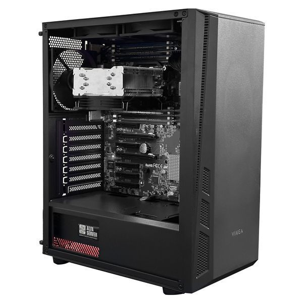 Сервер ALFA Tower 563 / до 7 пользователей / Intel Xeon E3-1245v5 / RAM 32GB / 2x SSD 256GB / int video 01103 фото