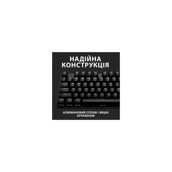 Клавиатура Logitech G413 TKL SE Mechanical Tactile Switch USB UA Black (920-010446)  10039 фото