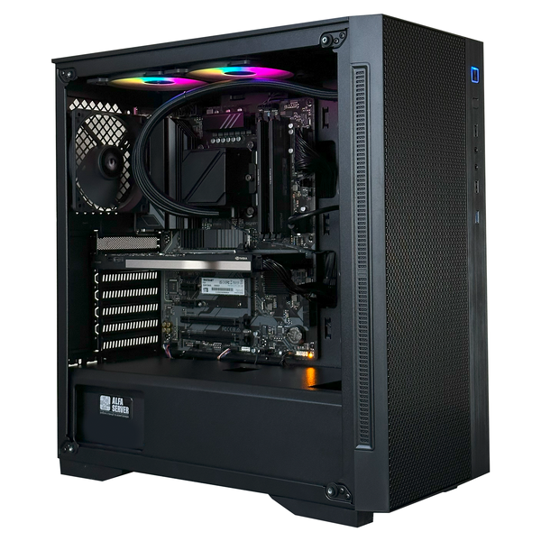 Робоча станція ALFA Server (48 - 64 камер) / Intel Core i9-14900KF / RAM 64GB / 2x SSD 2 TB /  NVIDIA RTX A4000 16GB 1009 фото