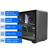 Рабочая станция ALFA 148 / AMD Ryzen 9 7950X / RAM 64GB / SSD 1TB / HDD 2TB / GeForce RTX 3060 12GB 0148 фото