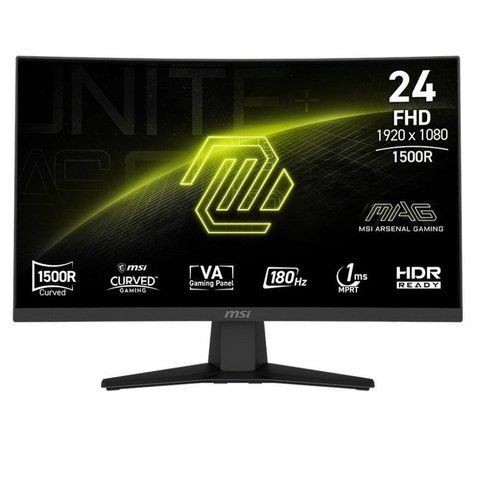 Монітор MSI 23.6" MAG 242C VA Black Curved 180Hz 101552 фото