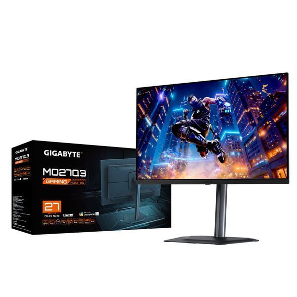 Монітор Gigabyte 27" Gaming MO27Q3 QD-OLED Black 360Hz 101558 фото