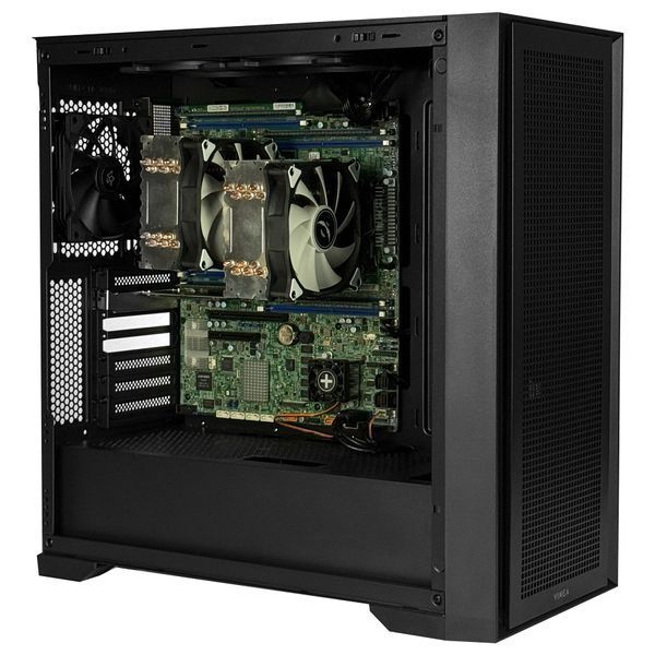 Двухпроцессорная рабочая станция ALFA Server 106 / 2x Intel Xeon E5-2697v4 / RAM 128GB / SSD 500GB / HDD 2TB / Nvidia RTX PRO 2000 16GB Blackwell 0106 фото