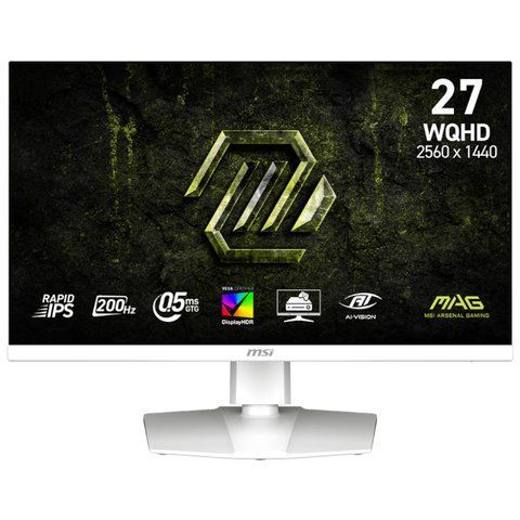 Монітор MSI 27" MAG 274QRFW E20 IPS White 200Hz 101127 фото
