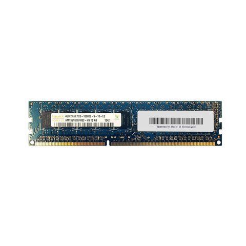 Серверна оперативна пам'ять SK Hynix 4Gb DDR3-1333 PC3-10600E UDIMM ECC Unbuffered (HMT351U7BFR8C-H9) 300242 фото