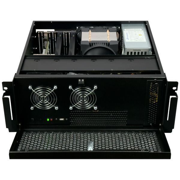 Сервер GPU ALFA Rack 727 / AMD Epyc 7742 / RAM 256GB / SSD 2TB / 2x NVIDIA RTX PRO 4000 Blackwell 24Gb 0727 фото
