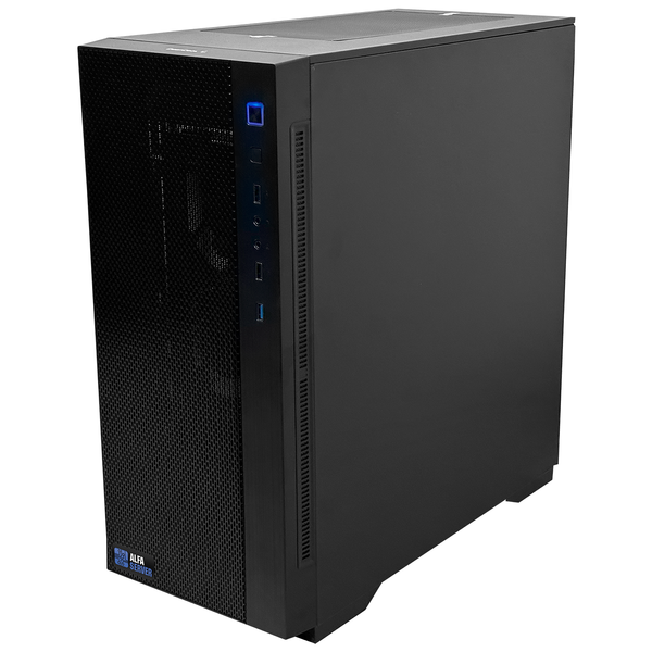 Сервер GPU Dual ALFA Tower 1129 / 2х Intel Platinum 8260 / RAM 128GB / SSD 2TB / 2x NVIDIA Quadro RTX A4500 20Gb 01226 фото