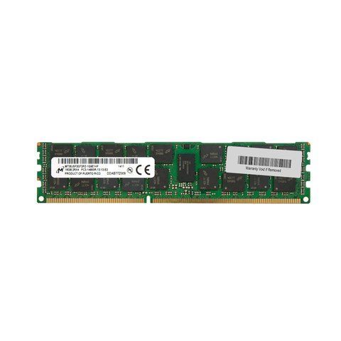 Серверна оперативна пам'ять Micron 16Gb DDR3-1866 PC3-14900R RDIMM ECC Registered (MT36JSF2G72PZ-1G9) 300067 фото