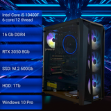 Игровой компьютер Typhoon #122, Intel Core i5-10400F, 16 ОЗУ, GeForce RTX 3050 8 GB 0122 фото