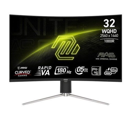 Монитор MSI 31.5" MAG 325CQRF QD E2 VA Black Curved 180Hz 101733 фото
