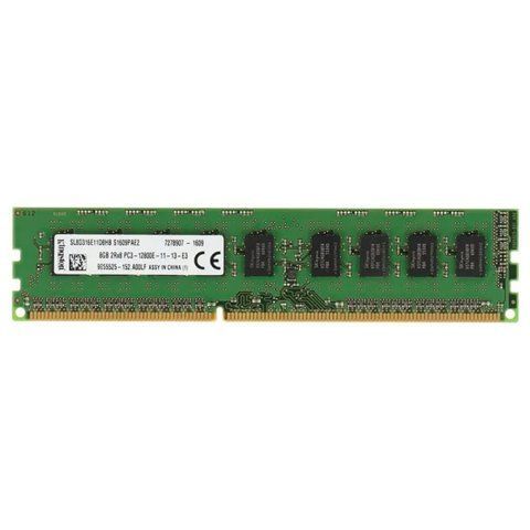Серверна оперативна пам'ять Kingston 8Gb DDR3-1600 PC3-12800E UDIMM ECC Unbuffered (SL8D316E11D8HB) 300050 фото