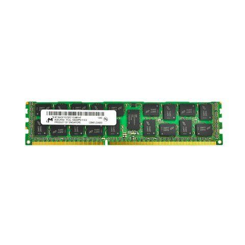 Серверна оперативна пам'ять Micron 8Gb DDR3-1333 PC3L-10600R RDIMM ECC Registered (MT36KSF1G72PZ-1G4) 300091 фото
