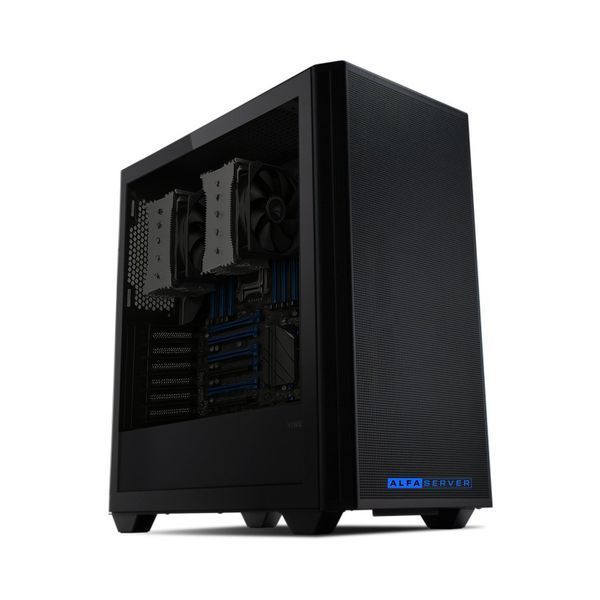 Сервер Dual ALFA Server Tower 943 / 2х Intel Xeon E5-2643v4 / RAM 128GB / 2x SSD 800GB / int video 00933 фото