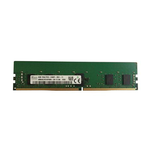 Серверна оперативна пам'ять SK Hynix 4Gb DDR4-2400T-R PC4-19200 RDIMM ECC Registered (HMA451R7AFR8N-UH) 300025 фото