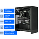 Робоча станція ALFA Pro 96 / AMD Ryzen Threadripper 7970X / RAM 128GB / SSD 1TB / HDD 2TB / GeForce RTX 5070Ti 16GB 0096 фото 1