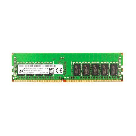 Серверна оперативна пам'ять Micron 16Gb DDR4-2400T PC4-19200 RDIMM ECC Registered (MTA18ASF2G72PZ-2G3) 300071 фото