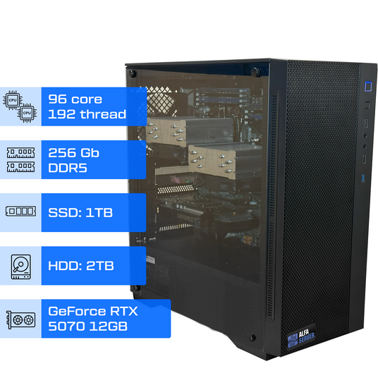 Двухпроцессорная рабочая станция ALFA Server 469 / 2x Intel Xeon