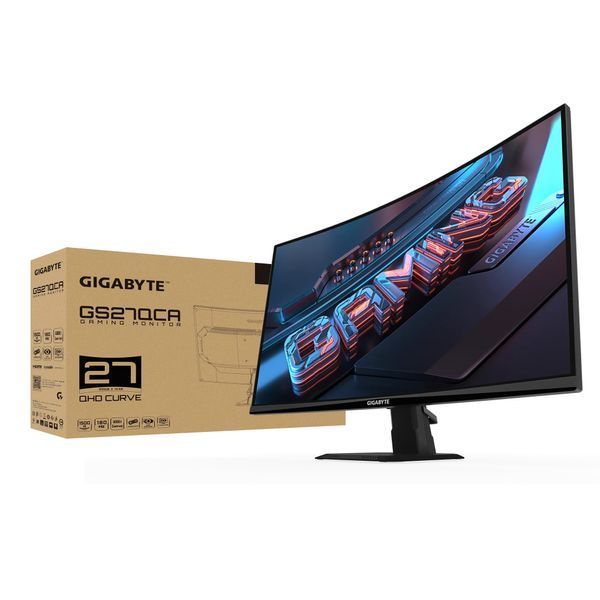 Монітор Gigabyte 27" GS27QCA VA Black 180Hz Curved 101622 фото