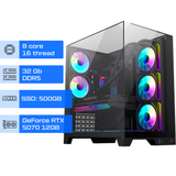 Компʼютер ALFA Gaming Pro 92 / Ryzen 7 7800X3D / RAM 32 GB / SSD 500GB / RTX 5070 12GB 20092 фото