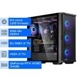 Робоча станція ALFA Pro 425 / AMD Ryzen Threadripper 3990X / RAM 256GB / 2х SSD 2TB / HDD 2TB / GeForce RTX 4090 24GB 0425 фото