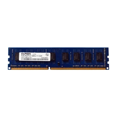 Серверна оперативна пам'ять Elpida 4Gb DDR3-1600 PC3-12800U UDIMM Non-ECC Unbuffered (EBJ40UG8EFW0-GN-F) 300340 фото