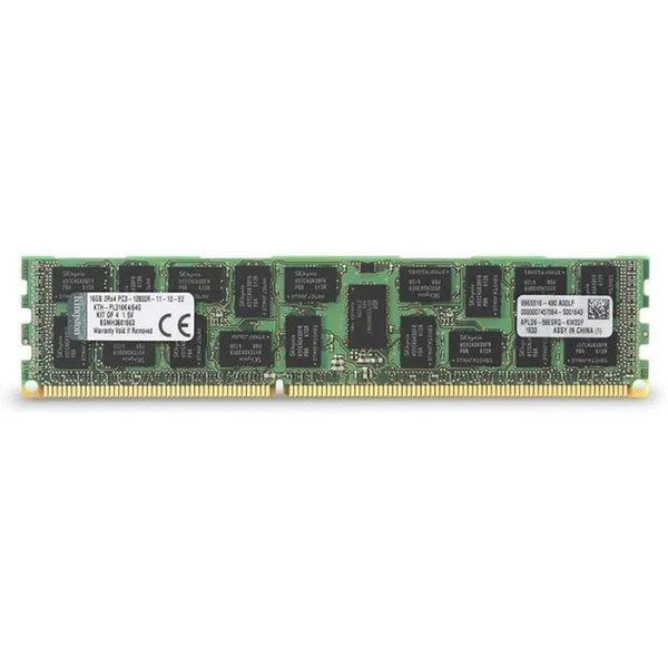 Серверна оперативна пам'ять Kingston 16Gb DDR3-1600 PC3-12800R RDIMM ECC Registered (KTH-PL316K4/64G) 300028 фото Серверна оперативна пам'ять Kingston 16Gb DDR3-1600 PC3-12800R RDIMM ECC Registered (KTH-PL316K4/64G) 300028 фото