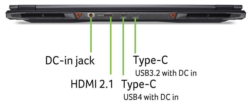 Ноутбук Acer Nitro 18 AI AN18-61-R4L8 (NH.QY7EU.004) Black 119192 фото