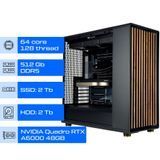 Рабочая станция ALFA Pro 458 / AMD Ryzen Threadripper PRO 7985WX / RAM 512GB / SSD 2TB / SSD 2TB / NVIDIA Quadro RTX A6000 48GB 0458 фото
