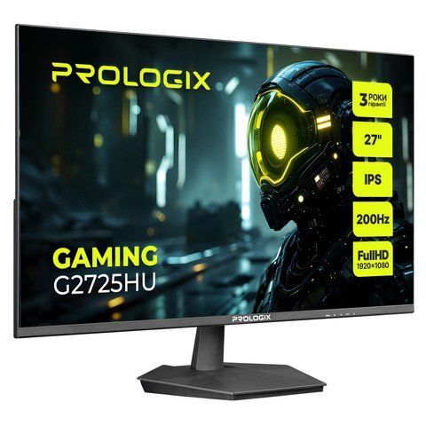 Монітор Prologix Gaming 27" G2725HU IPS Black 200Hz 101020 фото