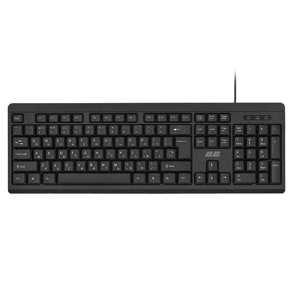 Комплект 2E MK401 USB UA Black (2E-MK401UB_UA) 110033 фото