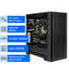 Двухпроцессорная рабочая станция ALFA Server 215 / 2x Intel Xeon E5-2699v4 / RAM 128GB / 2x SSD 500GB / GeForce RTX 5060 8GB 0215 фото 1