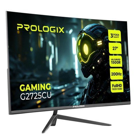 Монітор Prologix Gaming 27" G2725CU VA Black Curved 200Hz 101021 фото