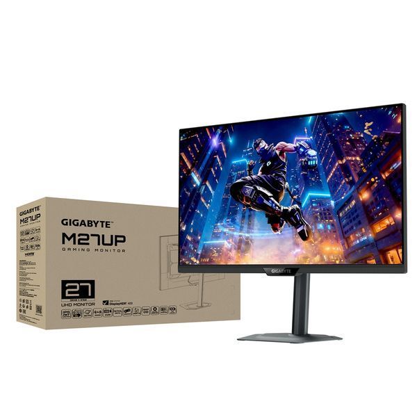 Монітор Gigabyte 27" M27UP IPS Black 160Hz 101674 фото