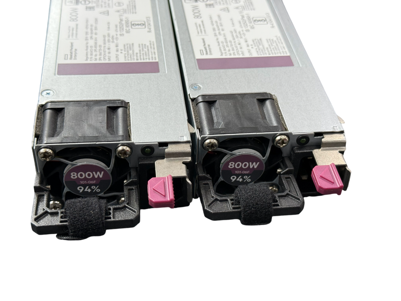 Серверні блоки живлення 2х HP 800W 80 Plus Platinum HSTNNS-PD41-1 (865412-101) for ProLiant Gen 10, гаряча заміна 305002 фото