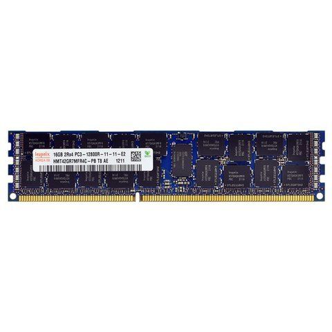 Серверна оперативна пам'ять Hynix 16Gb DDR3-1600 PC3-12800 2Rx4 RDIMM ECC Registered (HMT42GR7MFR4C-PB) 300203 фото