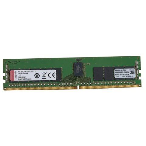 Серверна оперативна пам'ять Kingston 16Gb DDR4-2400 PC4-19200 RDIMM ECC Registered (KVR24R17D8/16MA) 300032 фото
