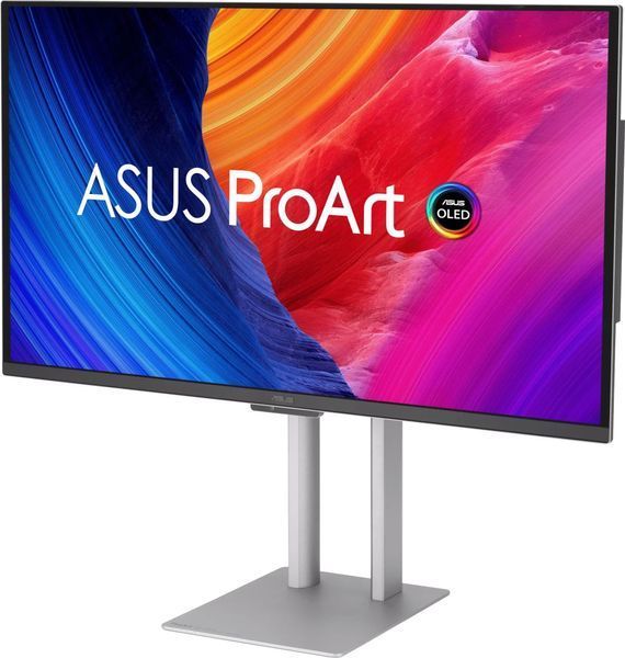 Монітор Asus 26.5" ProArt PA27UCDMR (90LM04NE-B01K71) OLED Silver/Black 240Hz 101477 фото