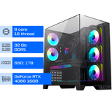 Компʼютер ALFA Gaming Pro 128 / AMD Ryzen 7 9800X3D / RAM 32GB / SSD 1 TB / GeForce RTX 4080 16GB 20128 фото