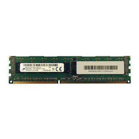 Серверна оперативна пам'ять Micron 8Gb DDR3-1600 PC3-12800R RDIMM ECC Registered (MT18JSF1G72PDZ-1G6) 300092 фото