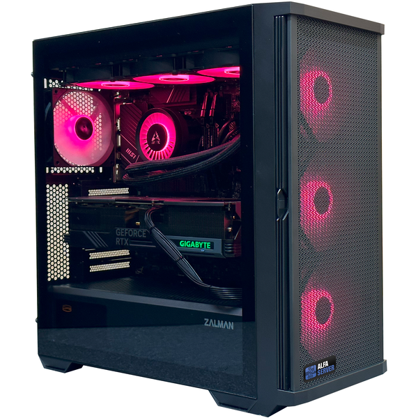 Робоча станція ALFA 476 / AMD Ryzen 9 9900X / RAM 64GB / SSD 1 TB / HDD 2 TB / GeForce RTX 5080 16GB 0476 фото
