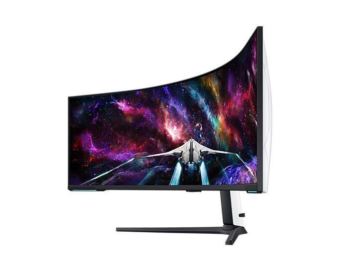 Монитор Samsung 57" Odyssey Neo G9 G95NC (LS57CG952NZXUA) Black/White Curved VA 240Hz 100935 фото