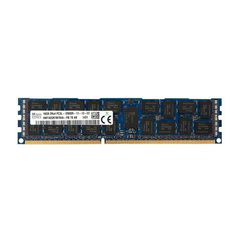 Серверна оперативна пам'ять SK Hynix 16Gb DDR3-1600 PC3L-12800R RDIMM ECC Registered (HMT42GR7BFR4A-PB) 300204 фото