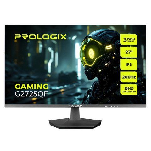 Монітор Prologix Gaming 27" G2725QF IPS Black 200Hz 101710 фото