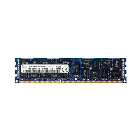 Серверна оперативна пам'ять SK Hynix 16Gb DDR3-1866 PC3-14900R RDIMM ECC Registered (HMT42GR7AFR4C-RD) 300205 фото